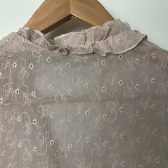 Women's Sheer Tank Top Blouse - Picture 4 of 5